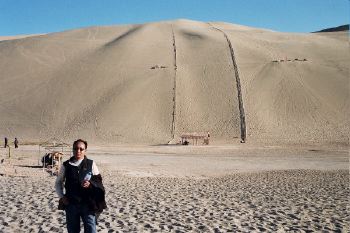 Local guide at Dunhuang.